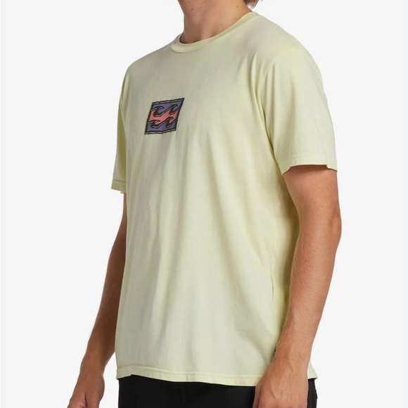 Billabong Chest Wave Washed Short Sleeve T-Shirt - Picture 5 of 8